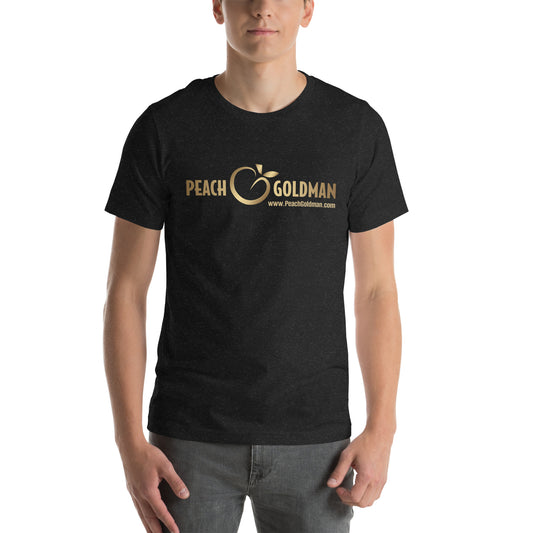 Peach Goldman Logo Unisex t-shirt